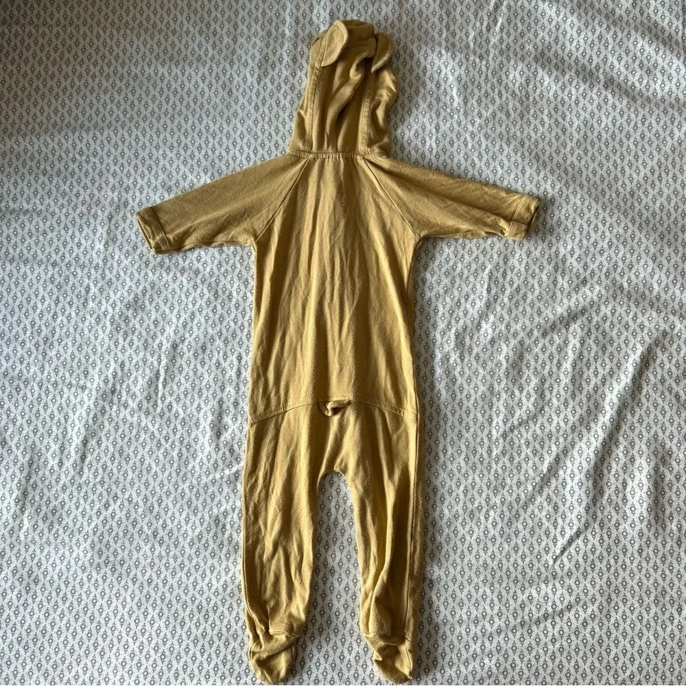 Kate Quinn The Woods Bunny One Piece Long Footie Newborn Beechwood Modal